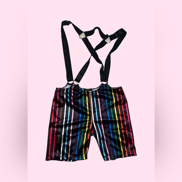 CLUB EXX / DOLLS KILL Pride Harness Shorts - Picture 5 of 6